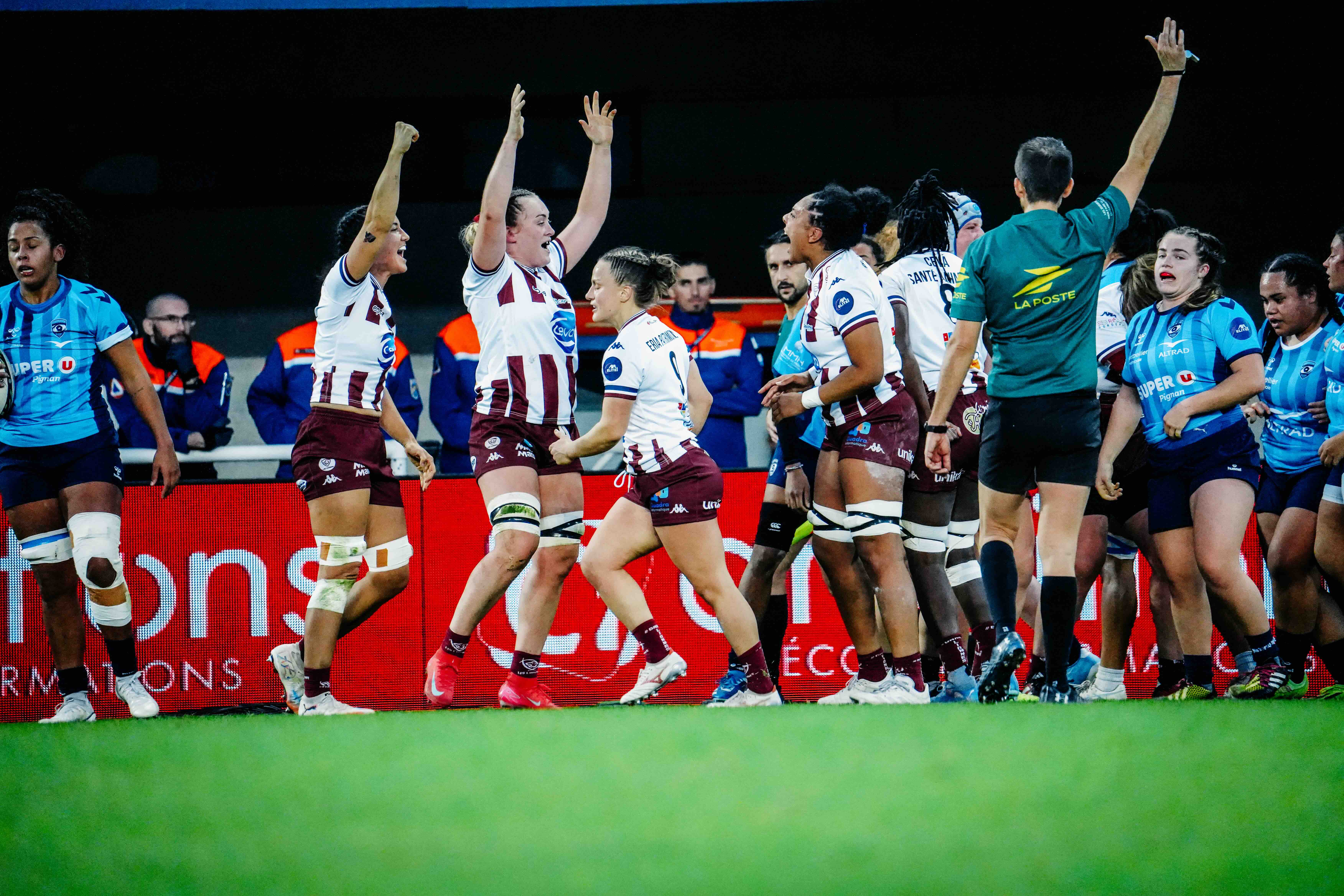 NOUVELLE VICTOIRE BONIFIÉE DES LIONNES À MONTPELLIER