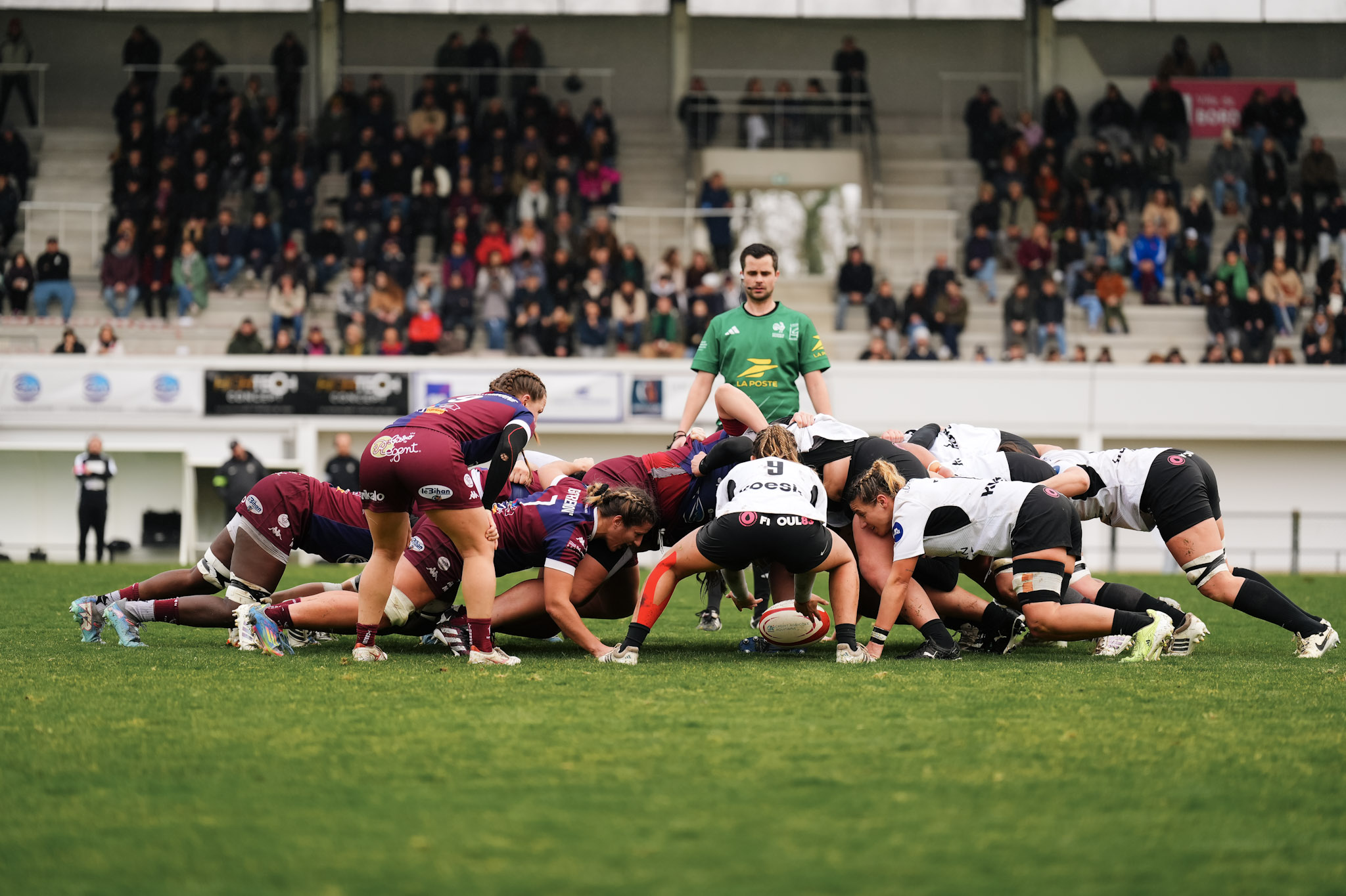 PREMIÈRE À DOMICILE EN 2026 ET VICTOIRE BONIFIÉE FACE AU RUGBY CLUB TOULON PROVENCE MÉDITERRANÉE