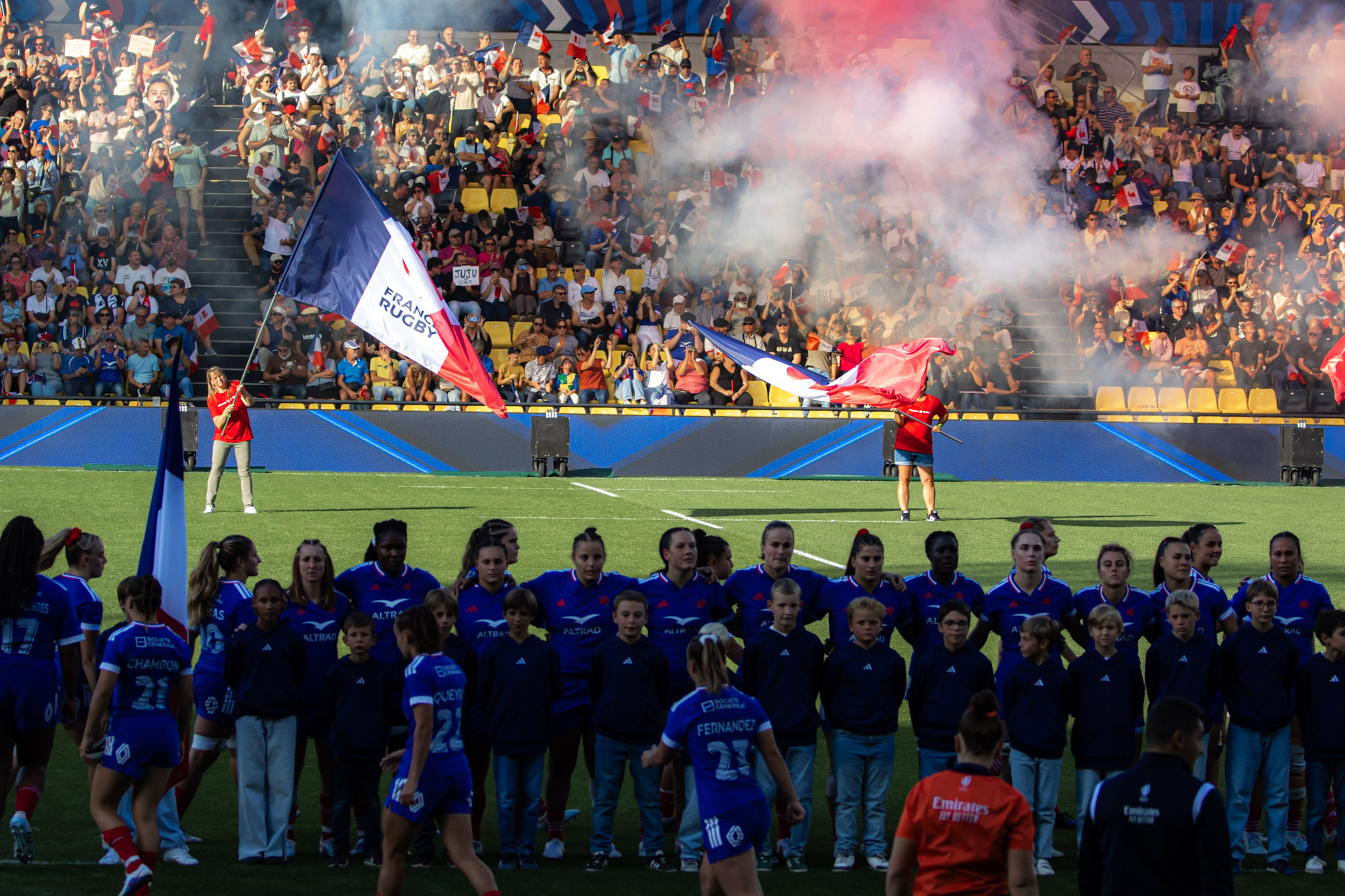 GLOBAL SERIES : LES BLEUES S’IMPOSENT FACE AU CANADA